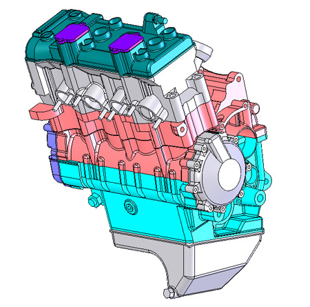 motor kawa zx6 2009